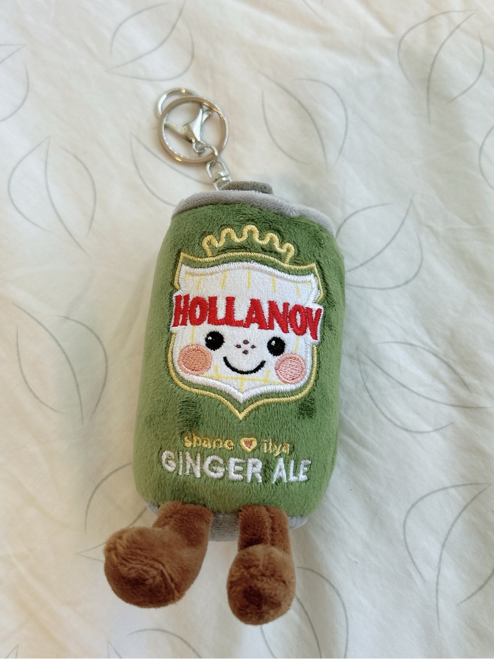 Heated Rivalry - Cute Ginger Ale Plush Keychain